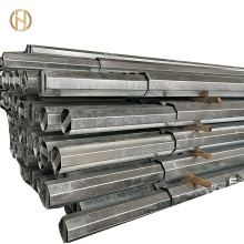 Hot Dip Galvanized Electric Power Pole For Power Transmission